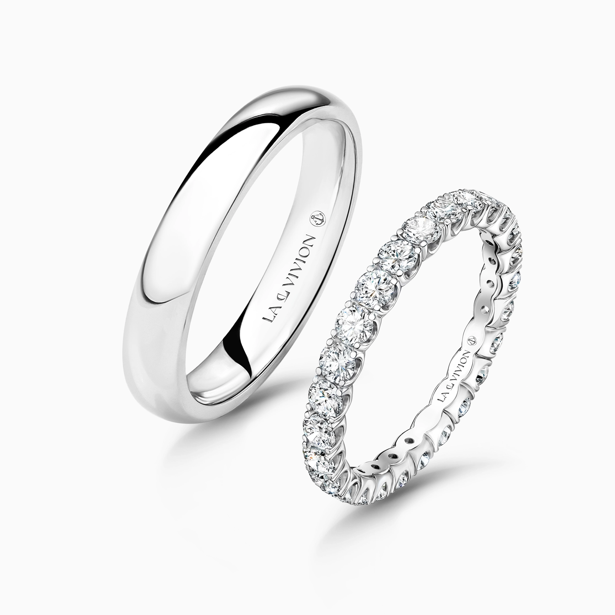 Обручальное кольцо Duo Infinité 1.15 ct