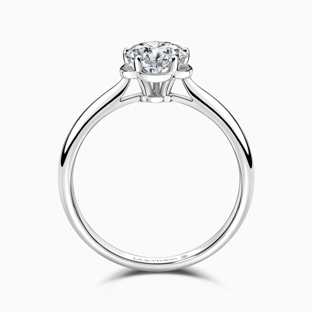 Помолвочное кольцо с бриллиантом «Fleur», артикул LR2997BR01