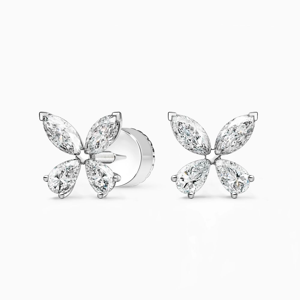 Серьги с бриллиантами «Papillon», артикул LE2226MQ01