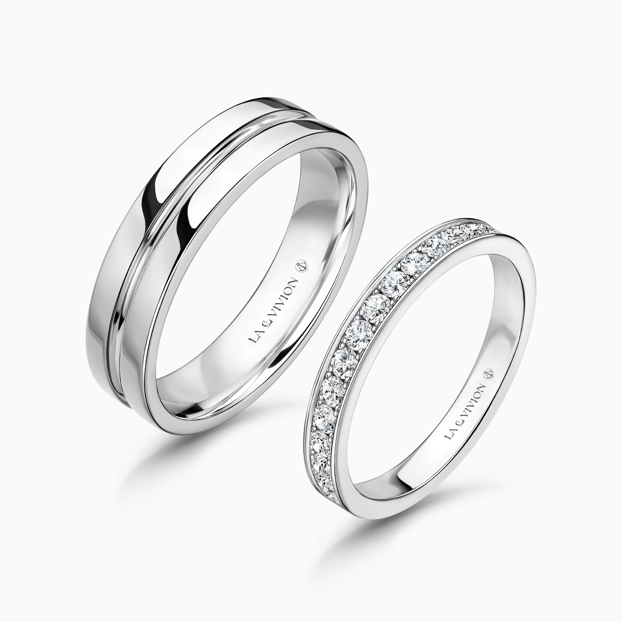 Обручальное кольцо женское с бриллиантами «Millenium» 0.38 карата, артикул 4U2406