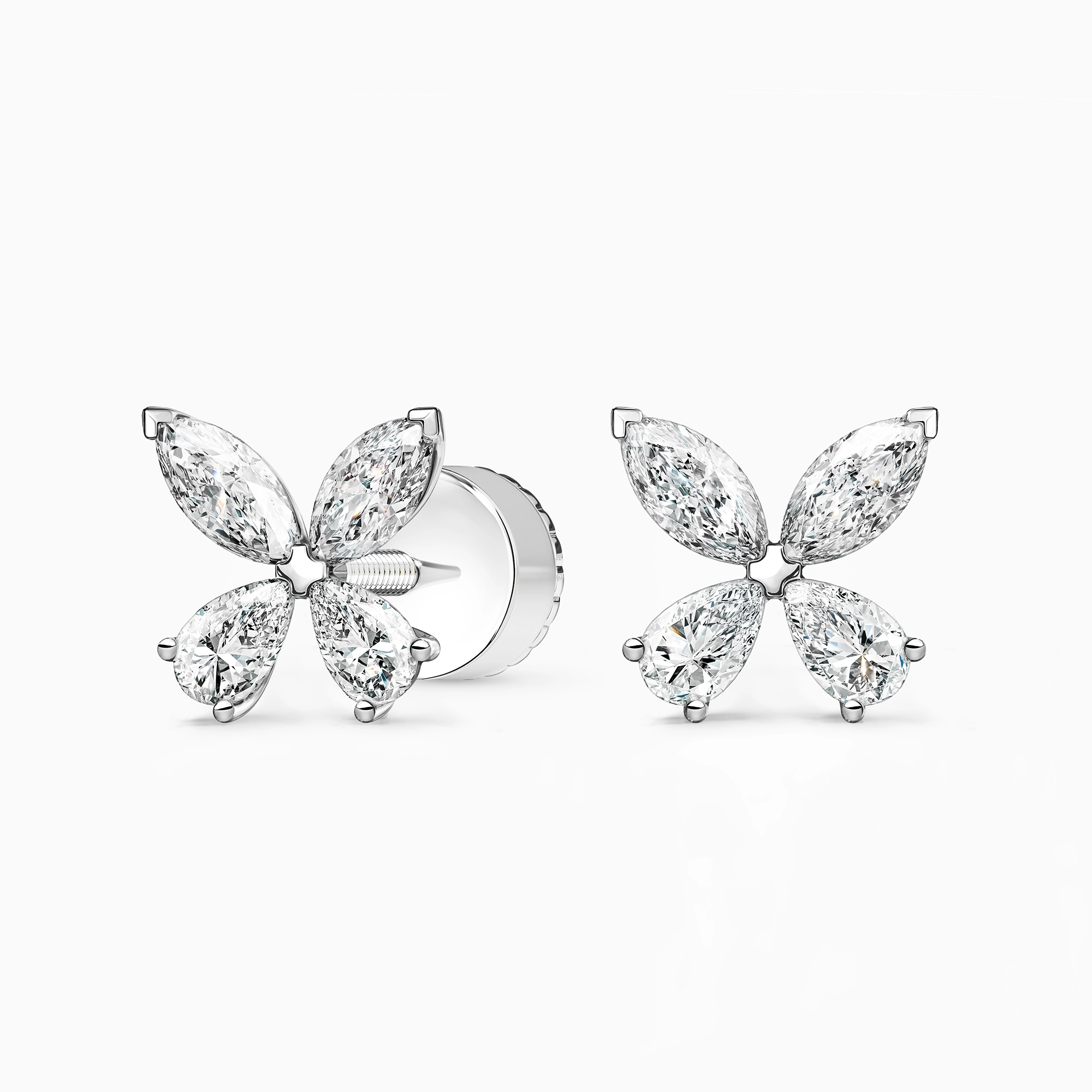 Серьги с бриллиантами «Papillon», артикул 4UE2226