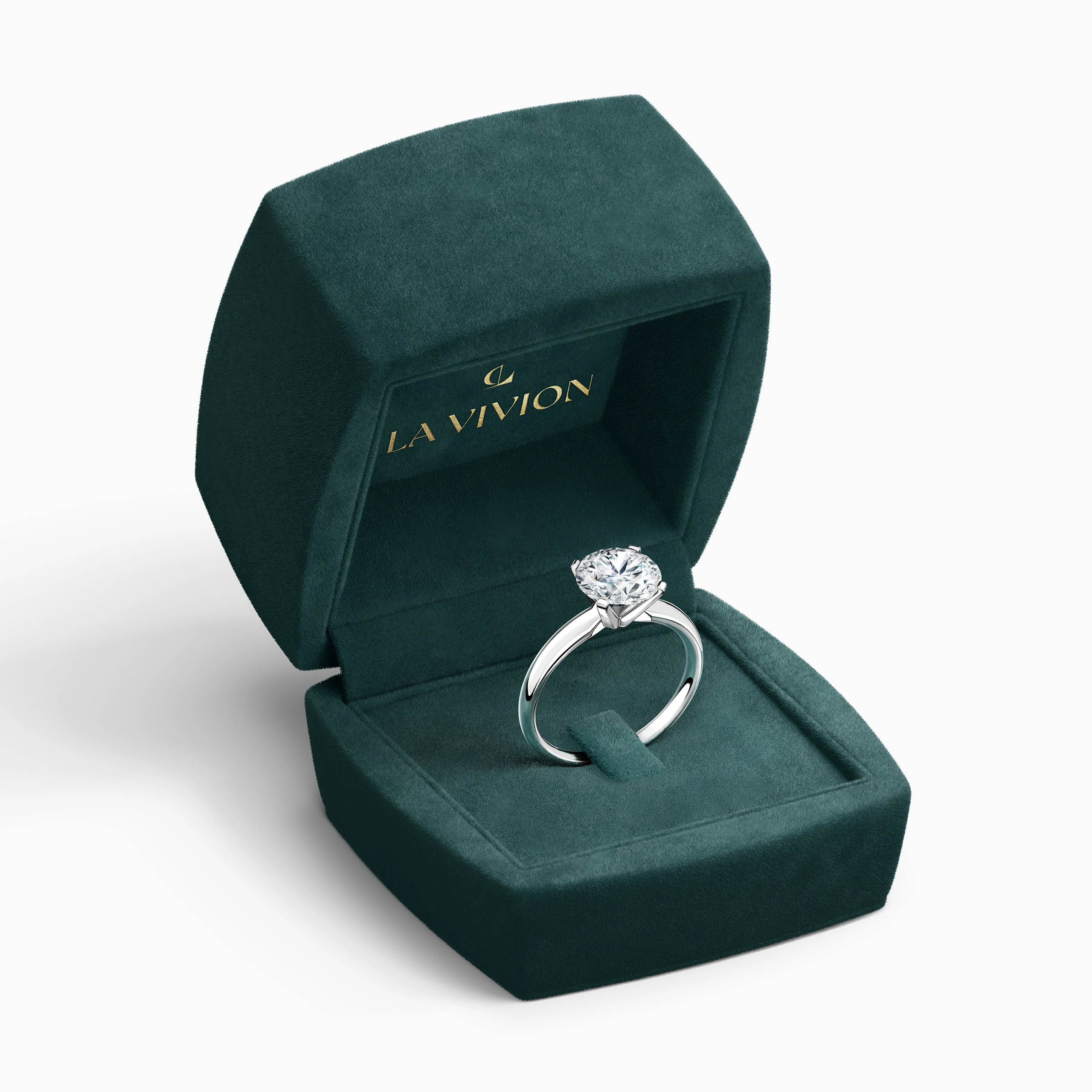 Помолвочное кольцо с бриллиантом «Brillant», артикул BDR184411