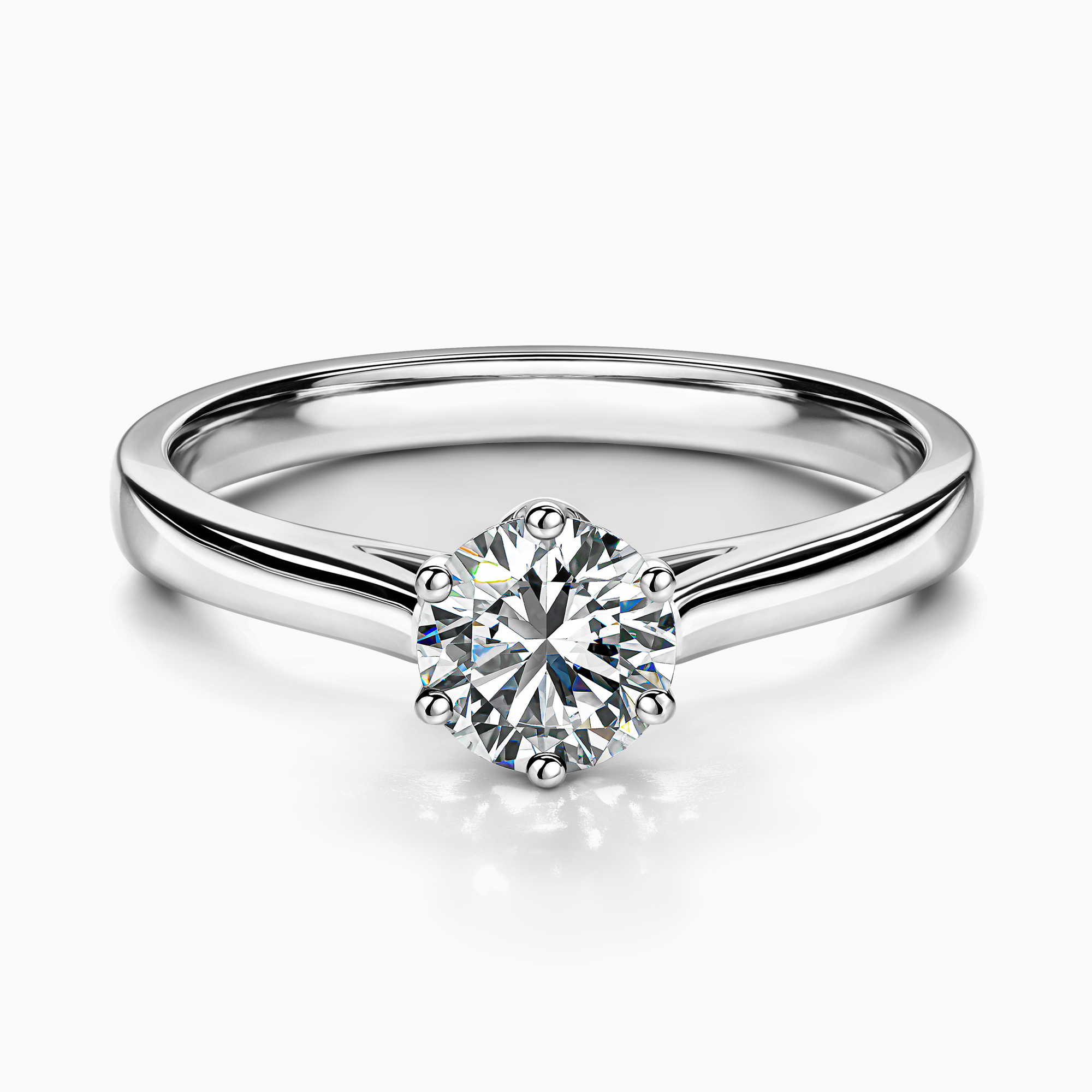 Помолвочное кольцо с бриллиантом InStyle (Стиль), артикул BDR2850