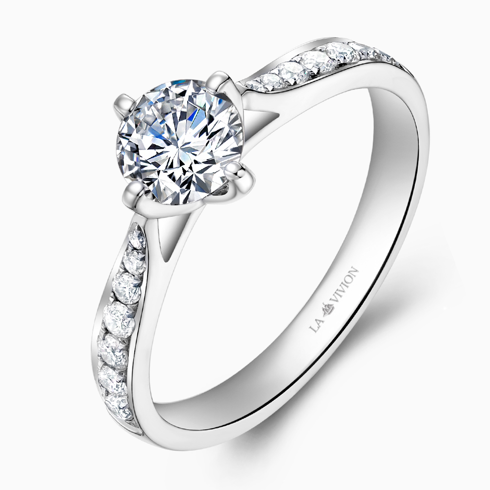 Помолвочное кольцо с бриллиантом Love by LV, артикул BDR2858