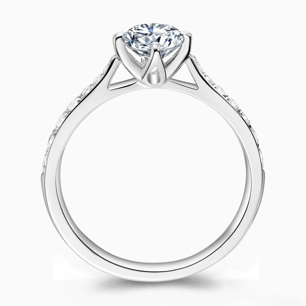 Помолвочное кольцо с бриллиантом Love by LV, артикул BDR2858