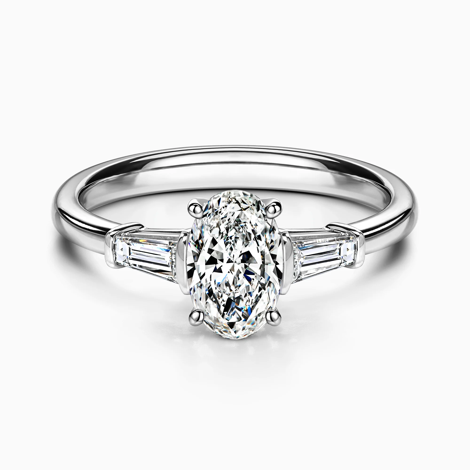 Помолвочное кольцо с бриллиантом Fabiana (Фабиана), артикул BDR2906-OV