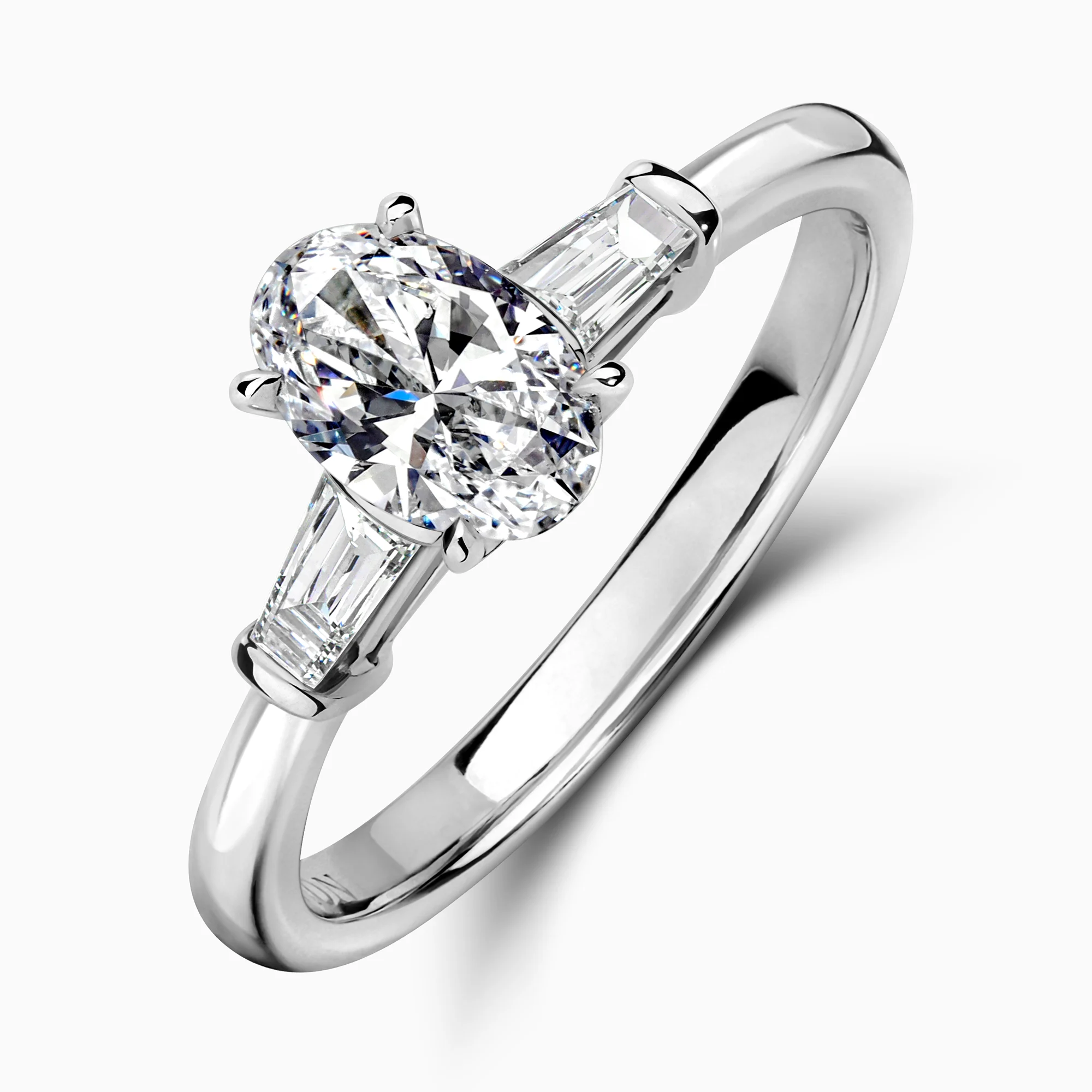 Помолвочное кольцо с бриллиантом Fabiana (Фабиана), артикул BDR2906-OV
