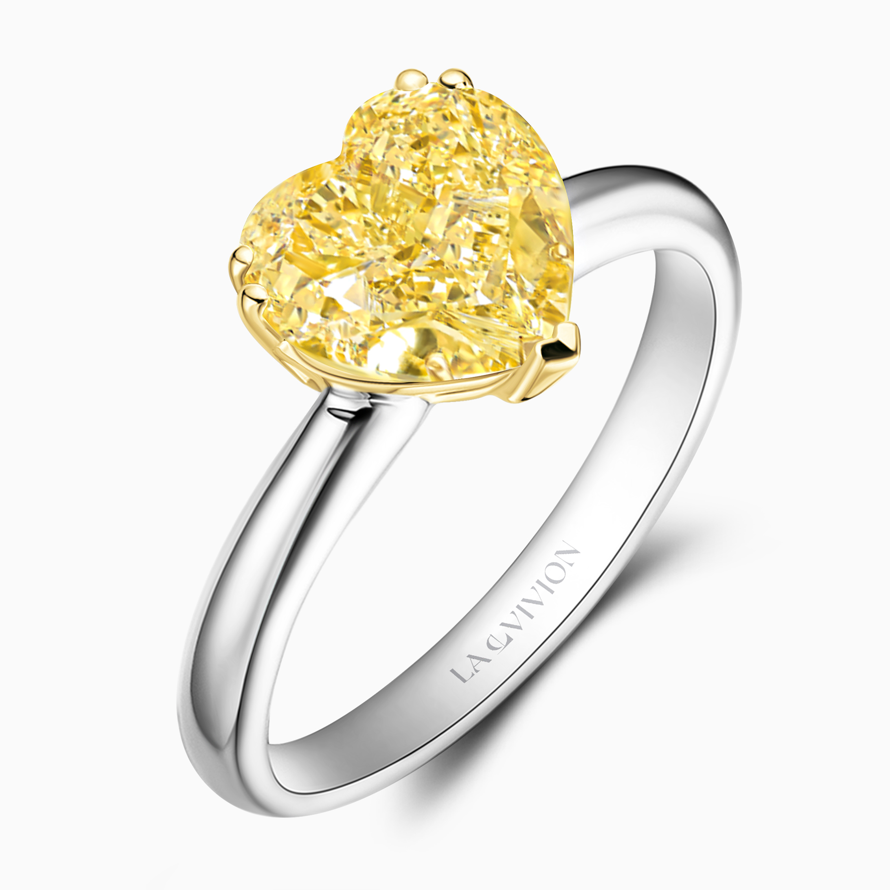 Помолвочное кольцо Mon Coeur (Моё Сердце) Yellow