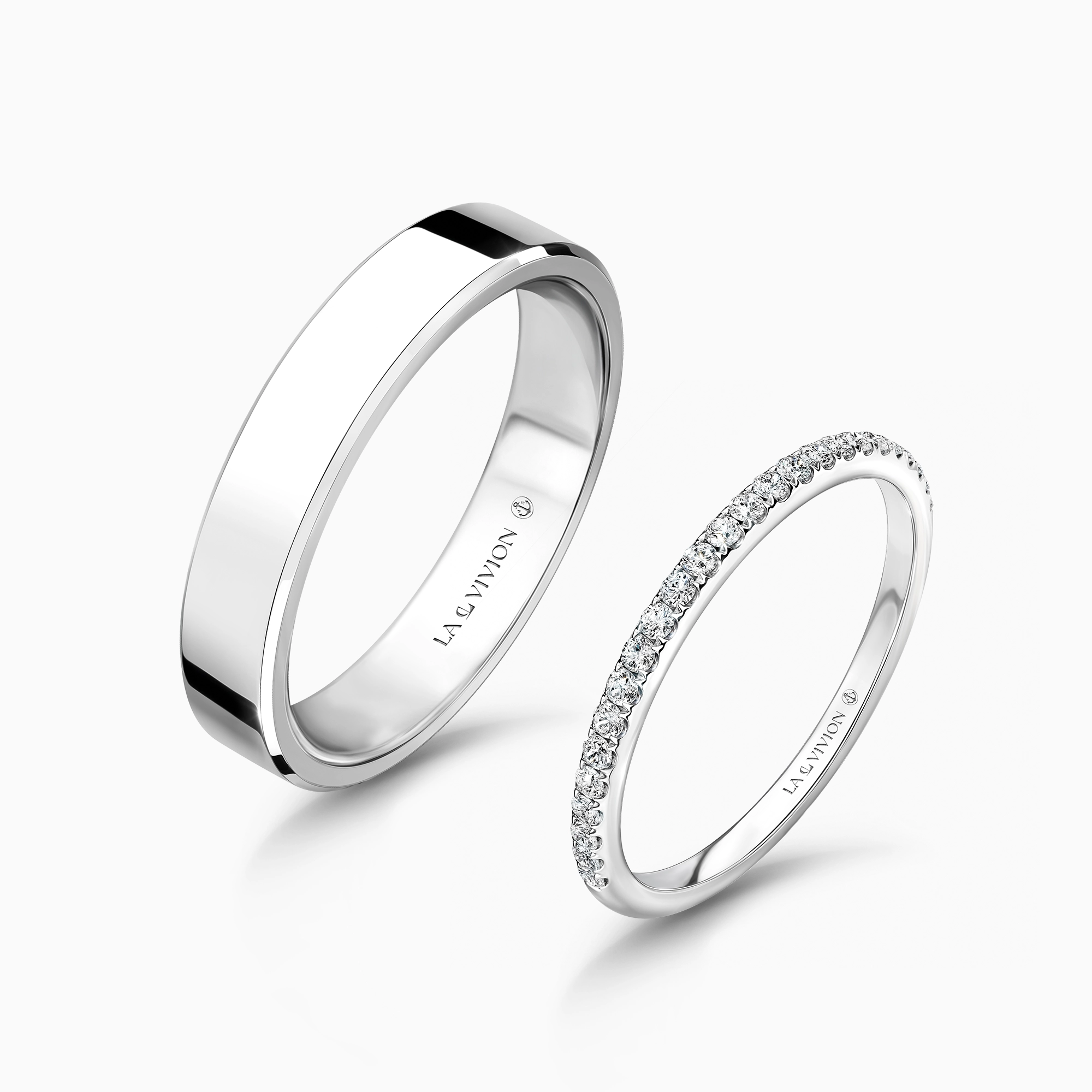 Обручальное кольцо женское с бриллиантами «Éternité» 0.21 карата, артикул BDR3172