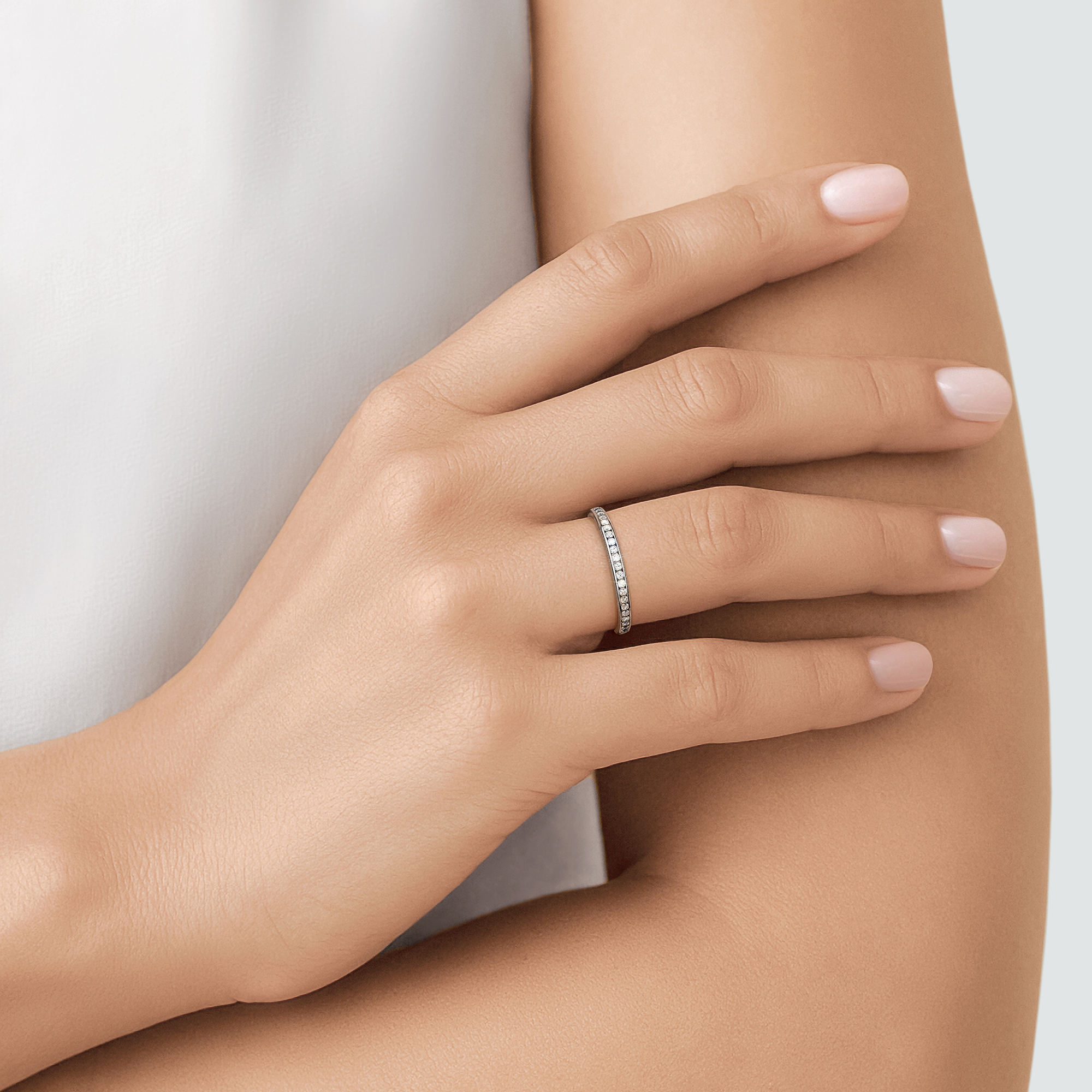 Пара обручальных колец «Duo Millenium» 0.26 карата, артикул BDR3212_LVR046M