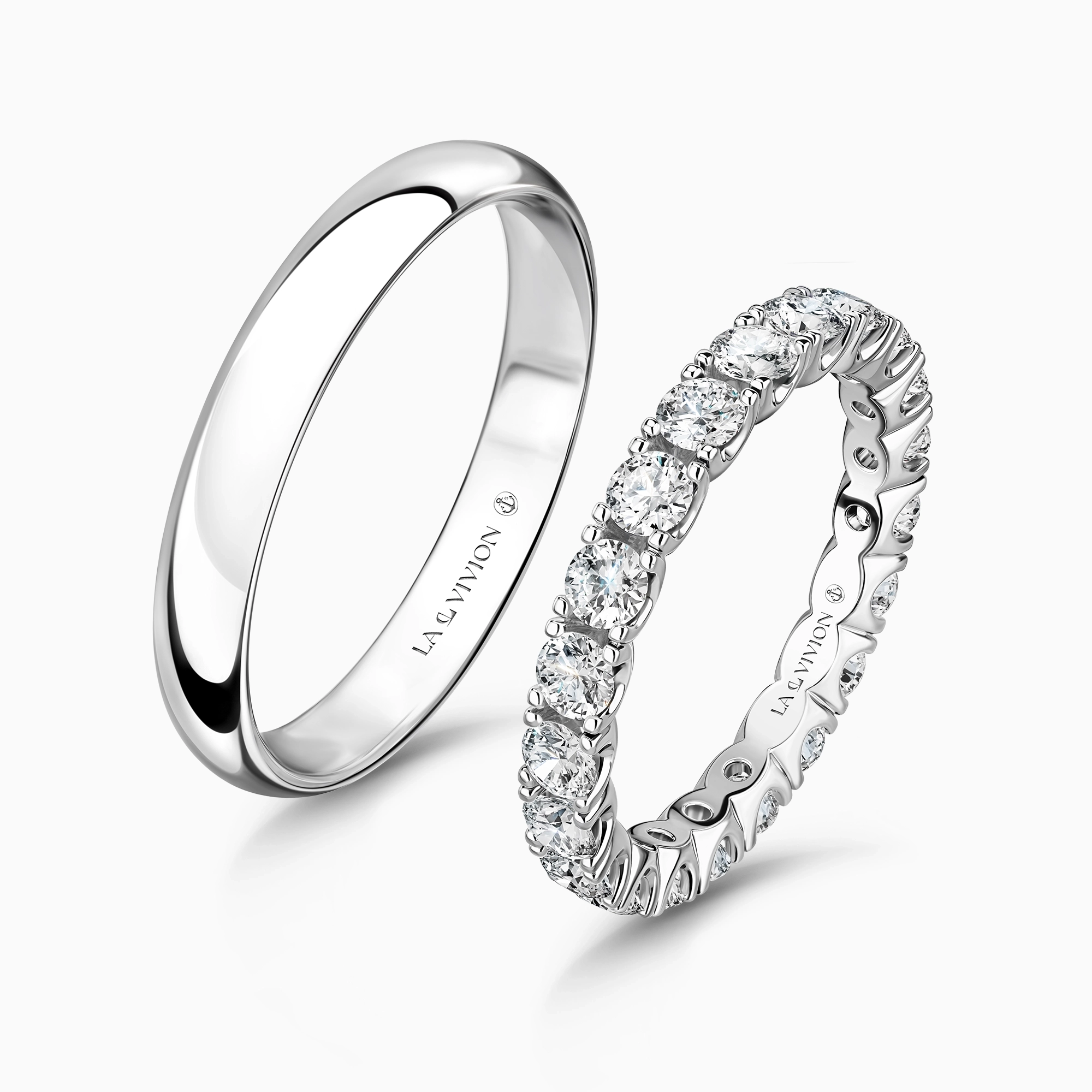 Обручальное кольцо женское с бриллиантами «Infinité» 1.80 карата, артикул CER1810