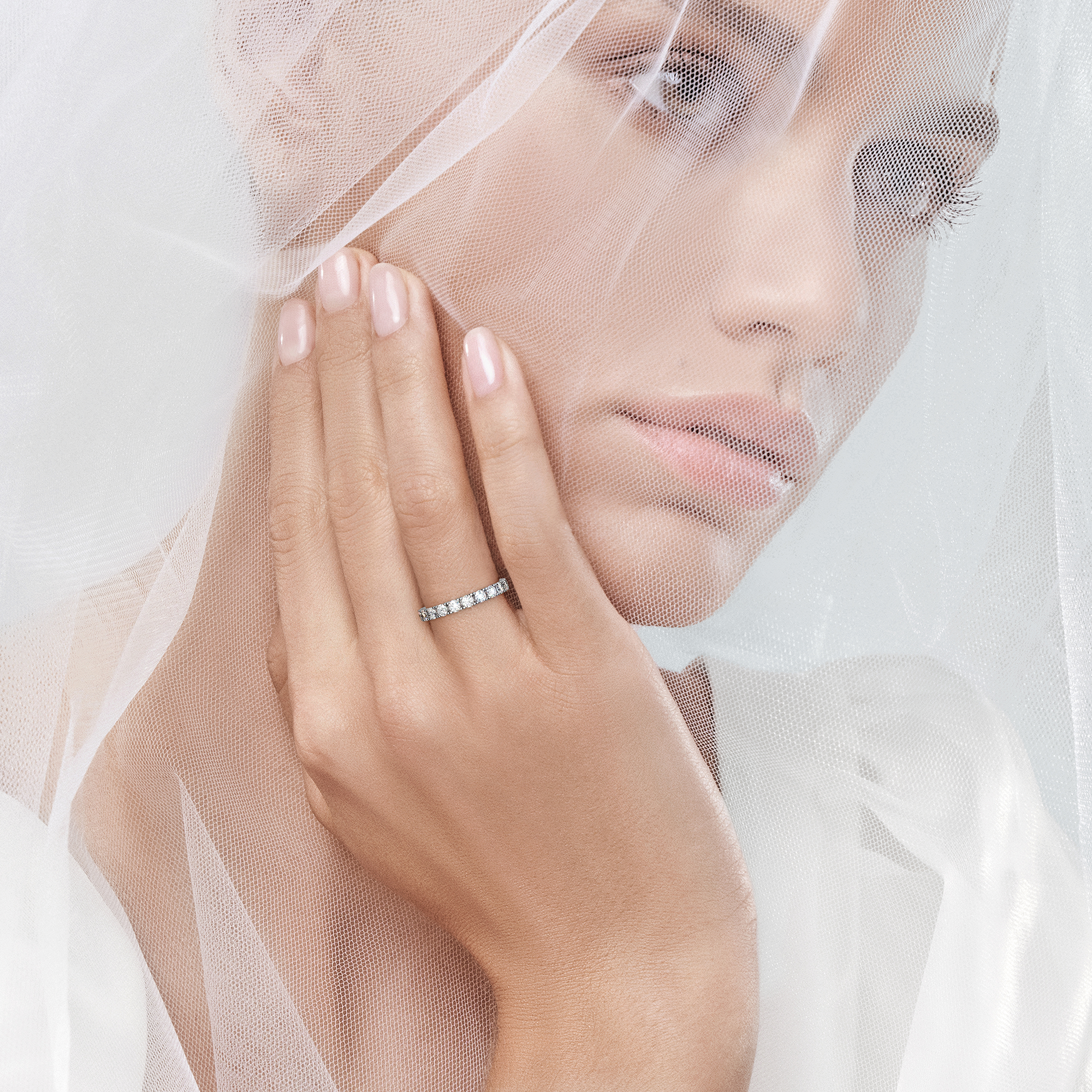 Пара обручальных колец «Duo Infinité» 1.80 карата, артикул CER1810_P740