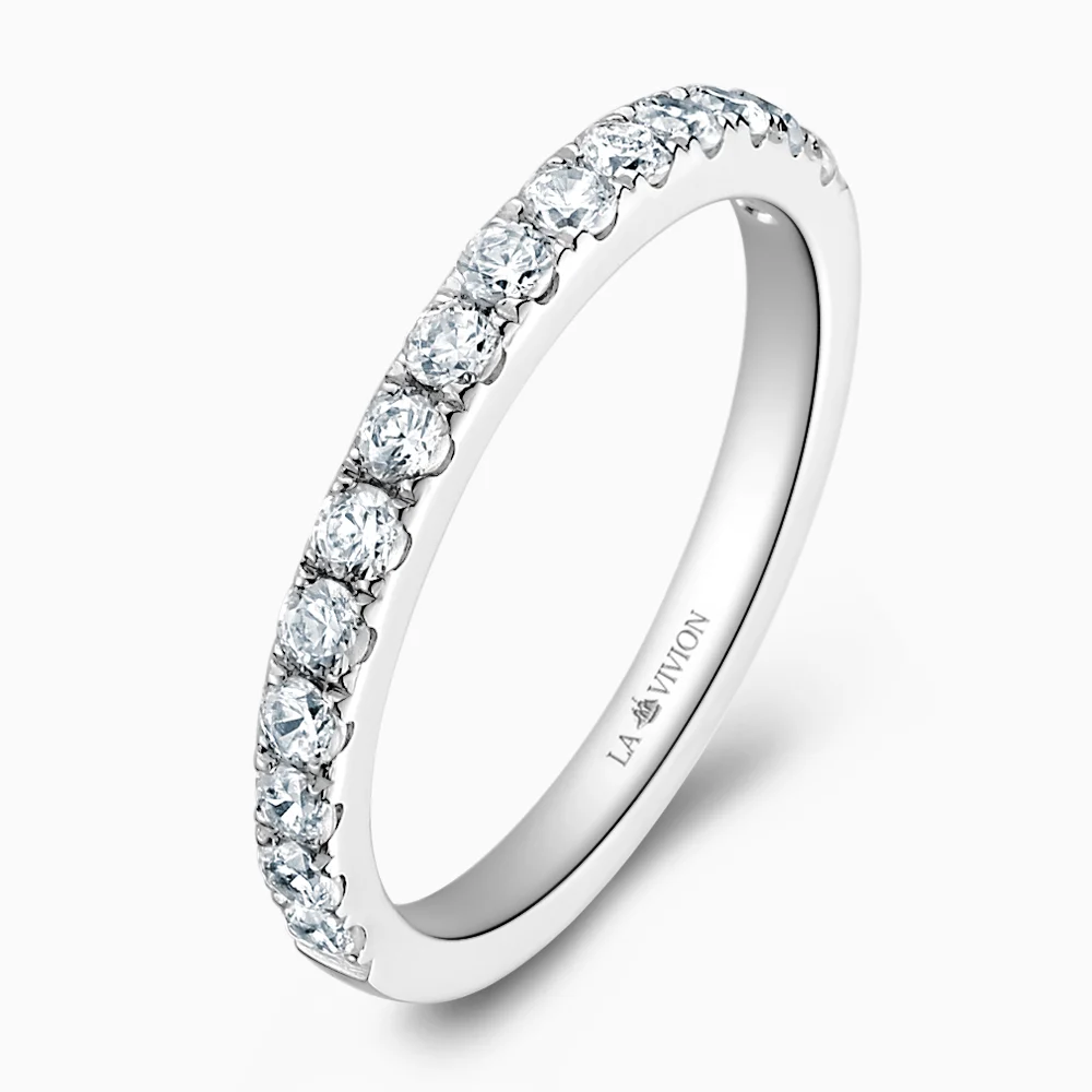 Обручальное кольцо дорожка с бриллиантами (0.35 карата), артикул CER611