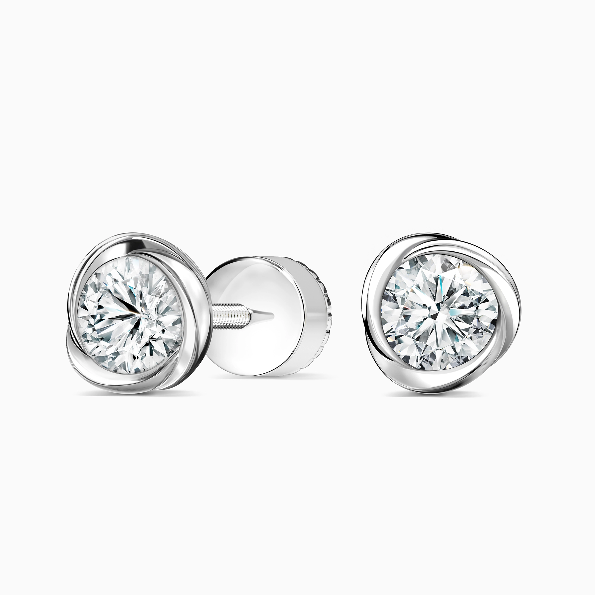 Серьги с бриллиантами «Tourbillon», артикул ER773