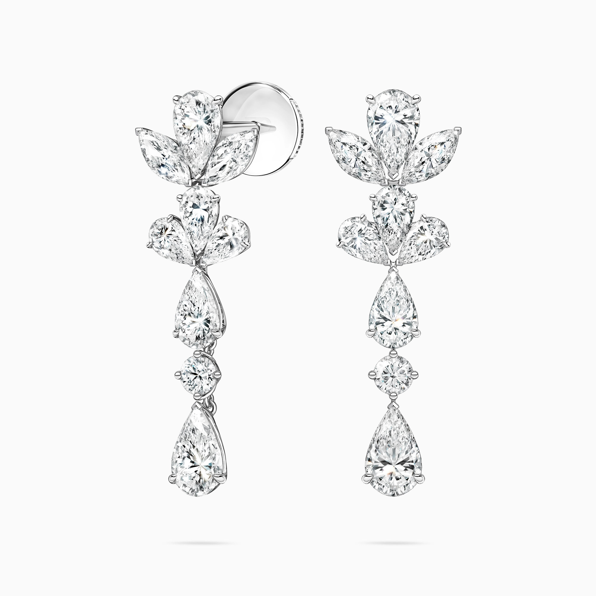 Серьги с бриллиантами «Empire», артикул LE00002