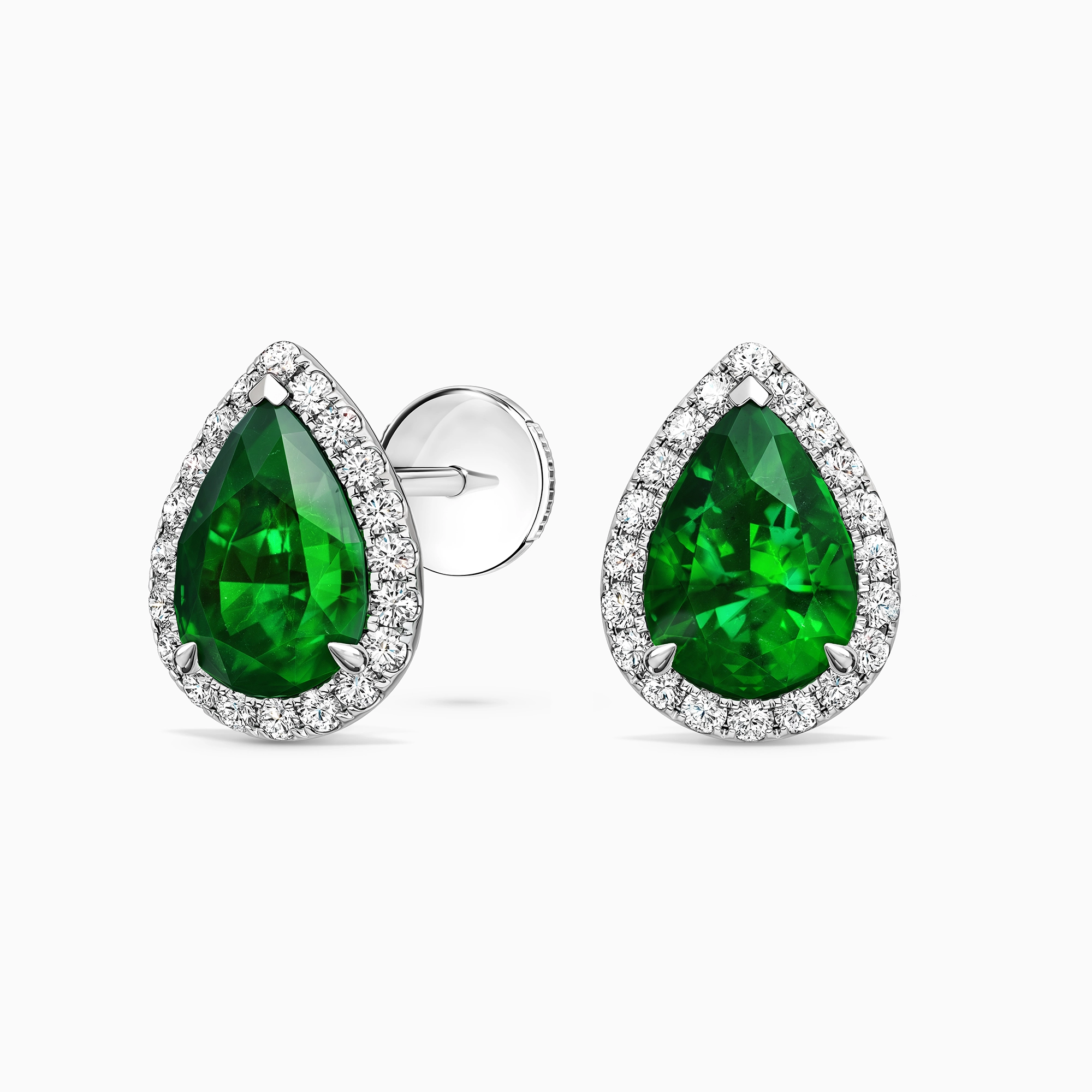 Серьги с изумрудами Éden, артикул LE2210PS03