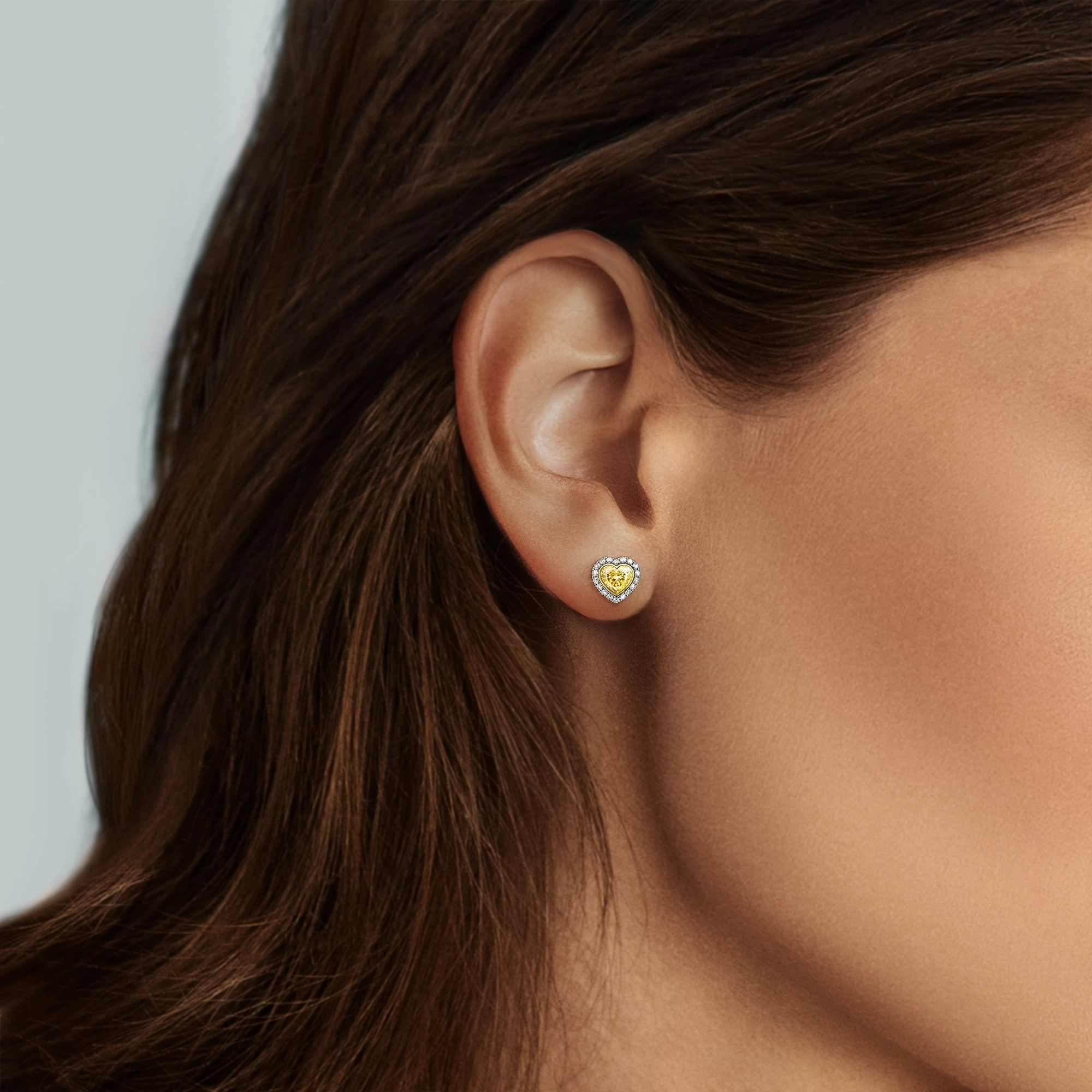 Серьги с желтыми бриллиантами «Amante», артикул LE2401HT02