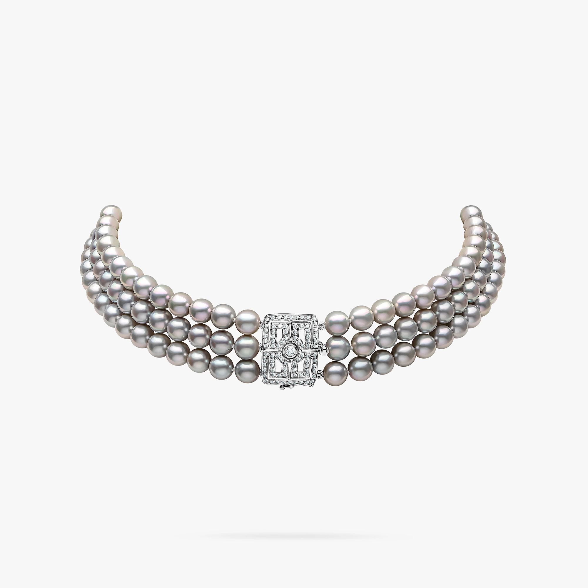 Колье с жемчугом Akoya, артикул LN0072XX06