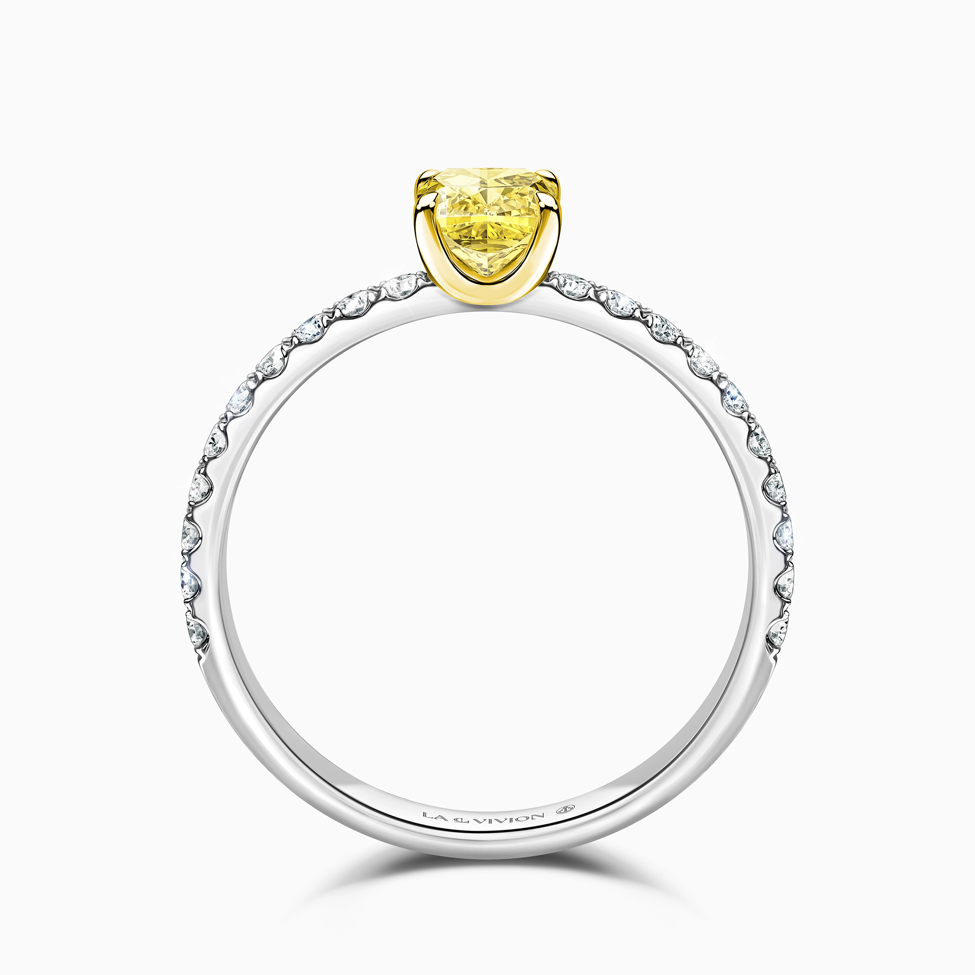 Кольцо с желтыми бриллиантами «Dualité», артикул 4UE2214-RADY