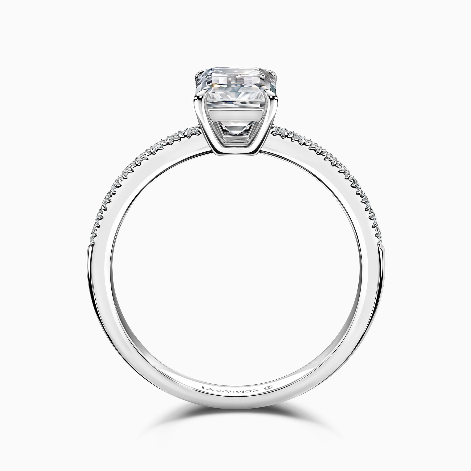Помолвочное кольцо с бриллиантом «Serénite», артикул LR0220EM01