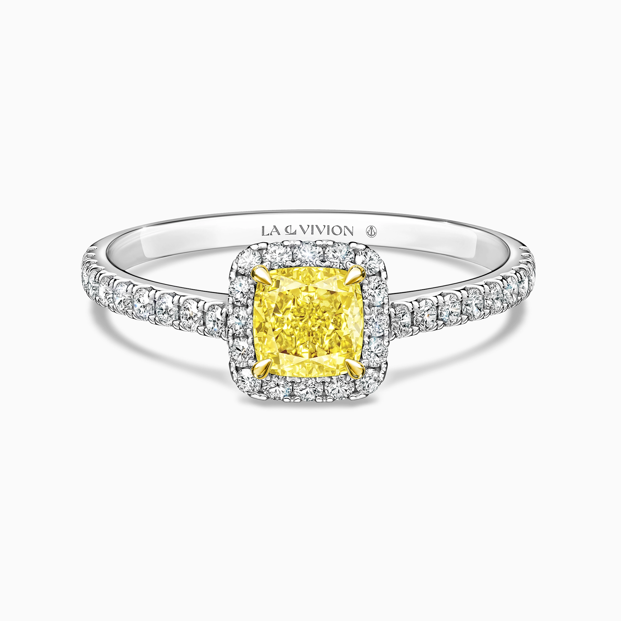 Кольцо с желтым бриллиантом Tentation, артикул LR2214CU02