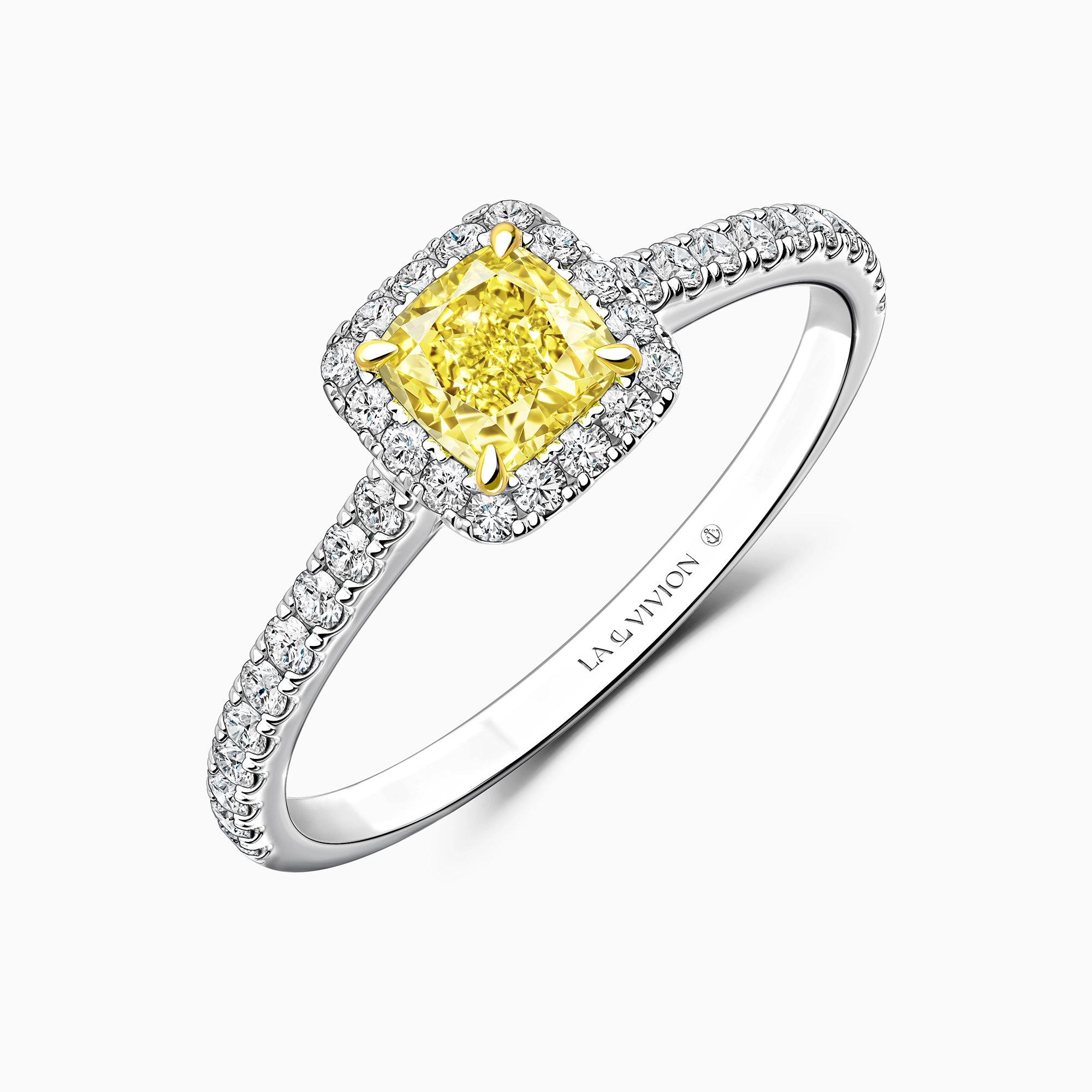 Кольцо с желтым бриллиантом Tentation, артикул LR2214CU02