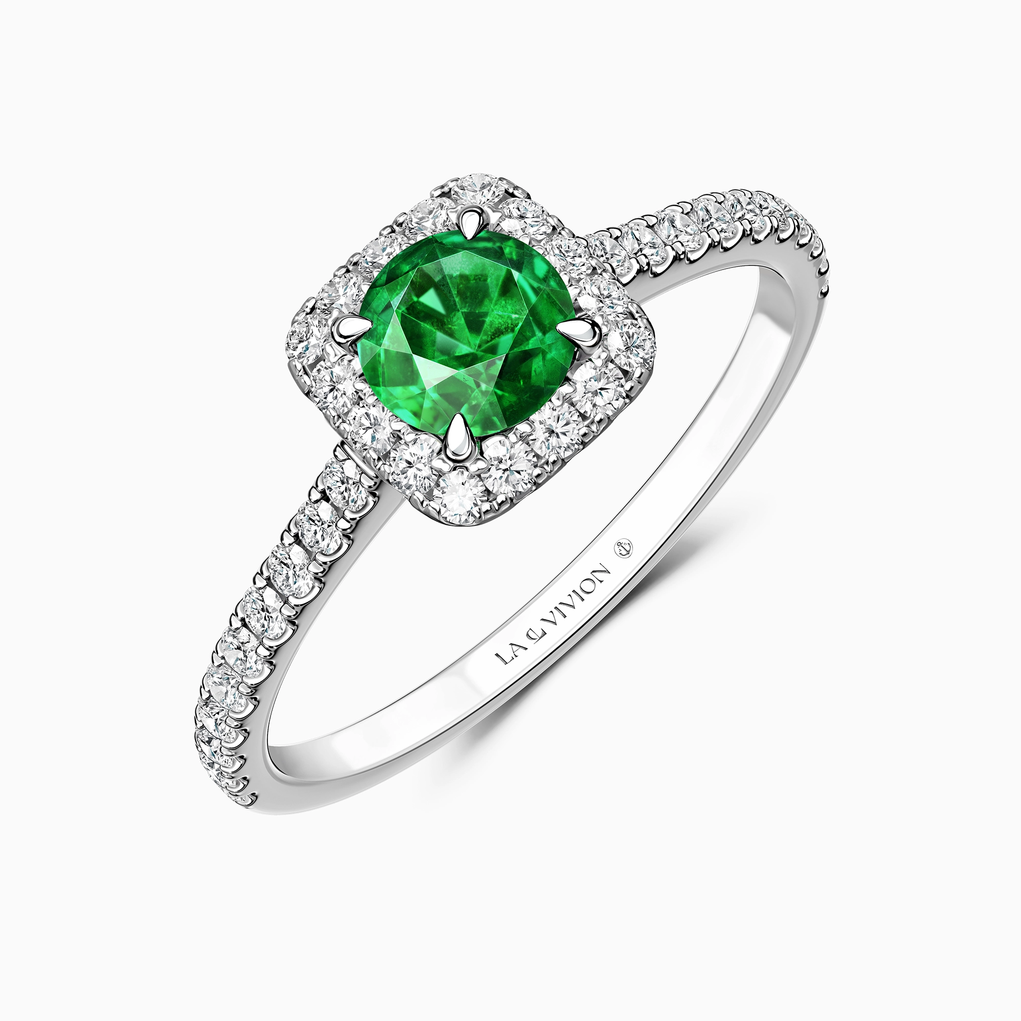 Кольцо с изумрудами «Bosquet», артикул LR2411BR03