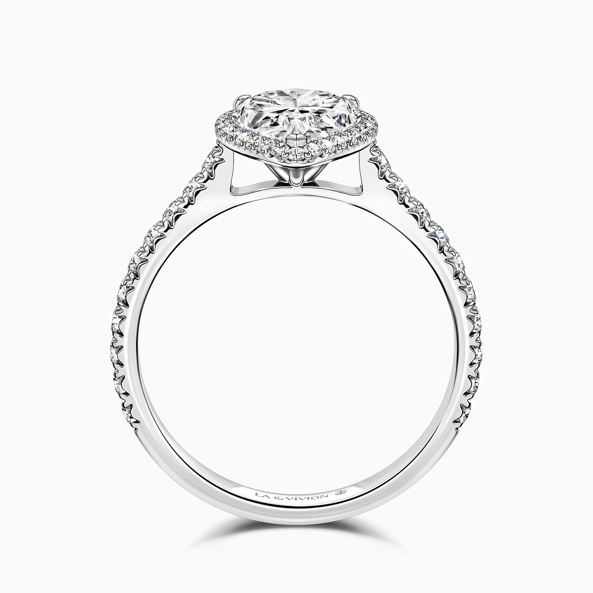 Кольцо с  бриллиантом «Espace», артикул LR3043PS01