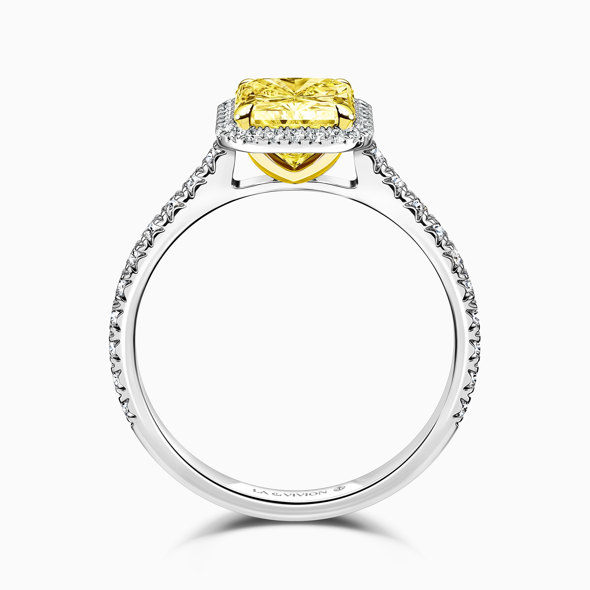 Кольцо с желтым бриллиантом Caprice, артикул LR3043RAD02