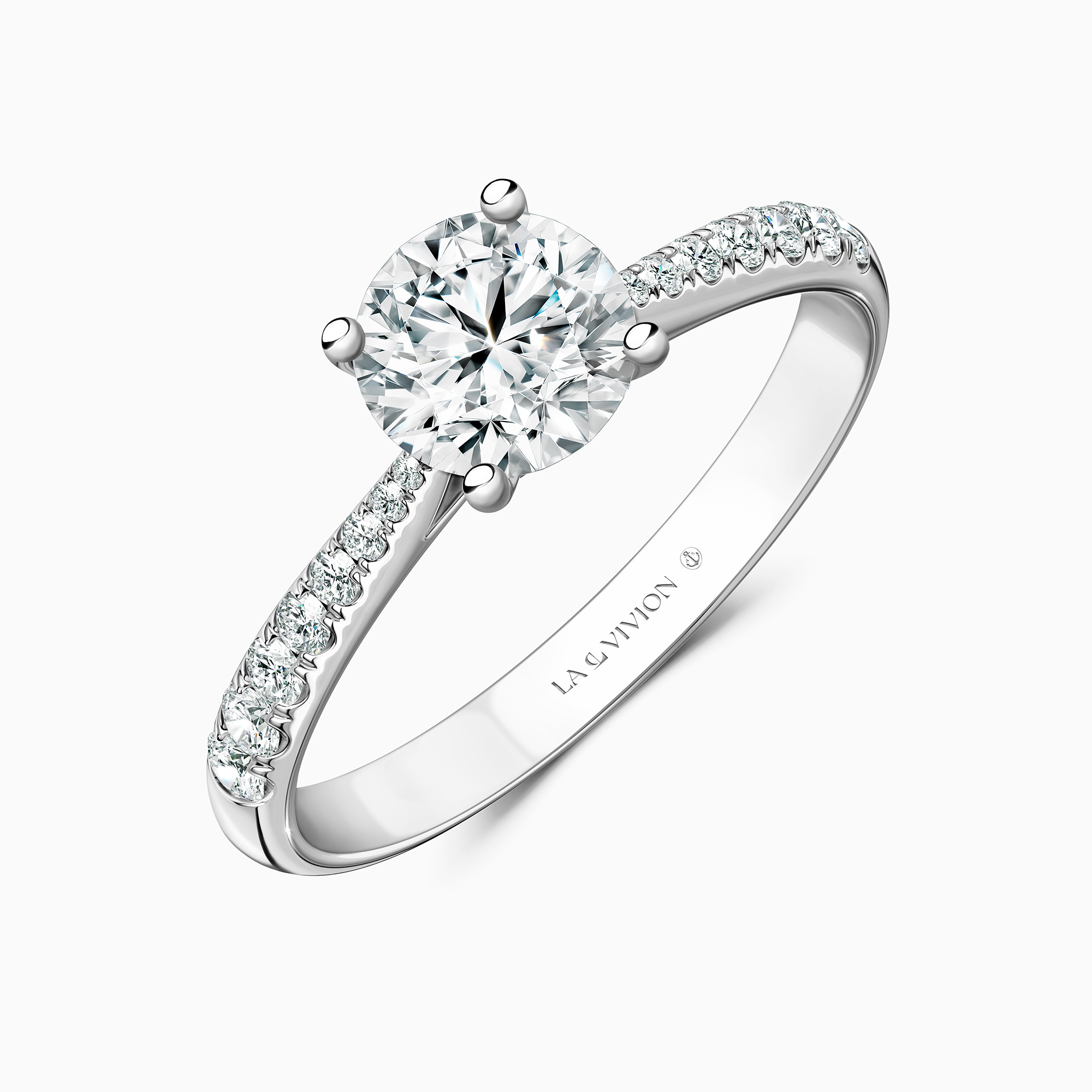 Помолвочное кольцо с бриллиантом «Brise», артикул LR5329BR01