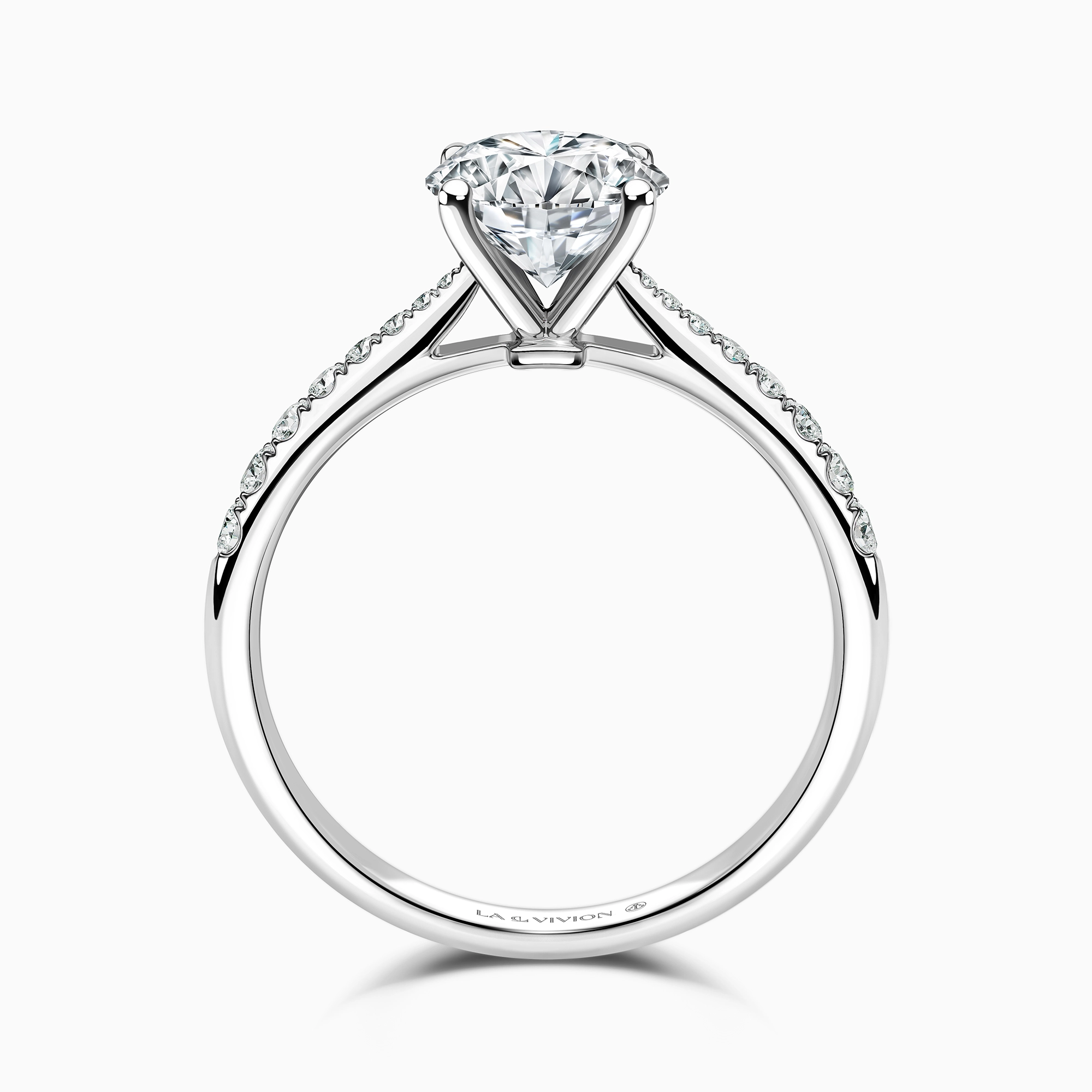 Помолвочное кольцо с бриллиантом «Brise», артикул LR5329BR01