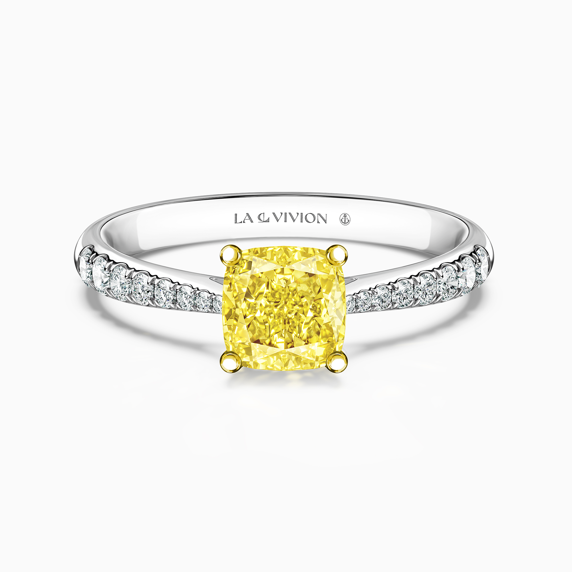 Кольцо с желтыми бриллиантами «Chaleur», артикул 4UE2214-RADY