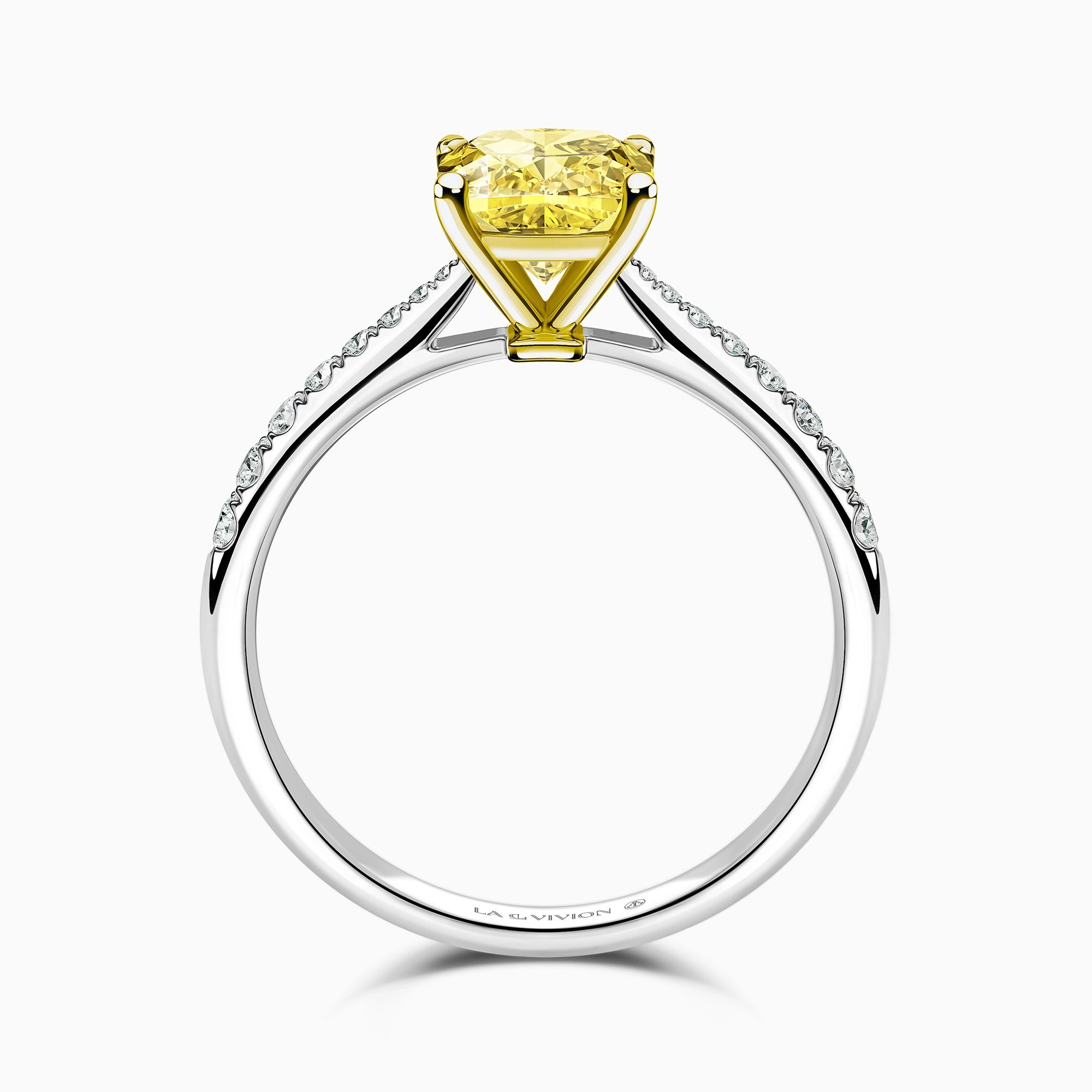 Кольцо с желтыми бриллиантами «Chaleur», артикул 4UE2214-RADY