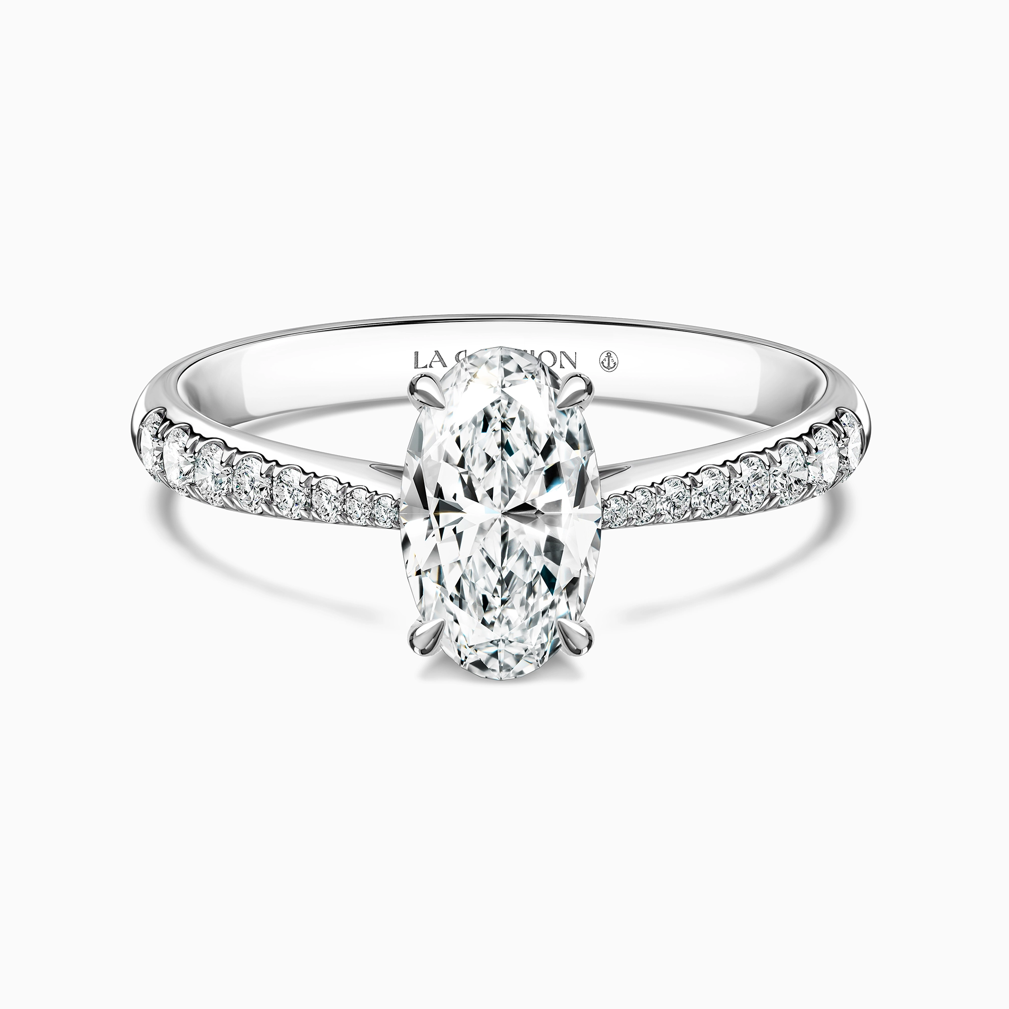 Помолвочное кольцо с бриллиантом Magie, артикул LR5329OV01