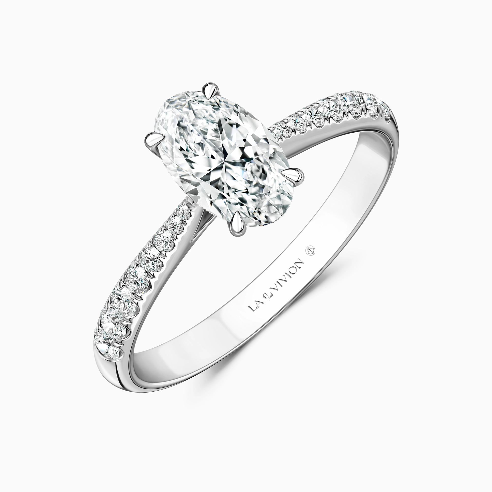 Помолвочное кольцо с бриллиантом Magie, артикул LR5329OV01