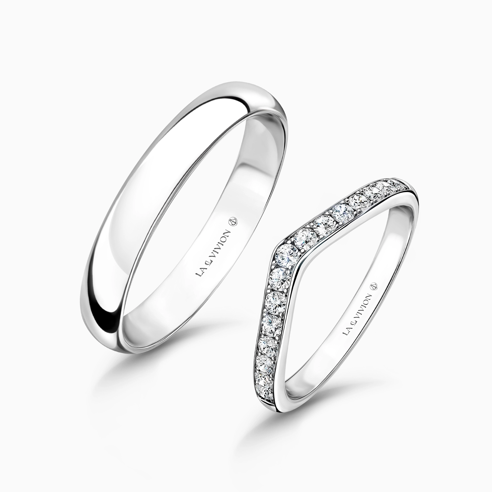 Обручальное кольцо женское «Vérité», артикул LVR1063WD