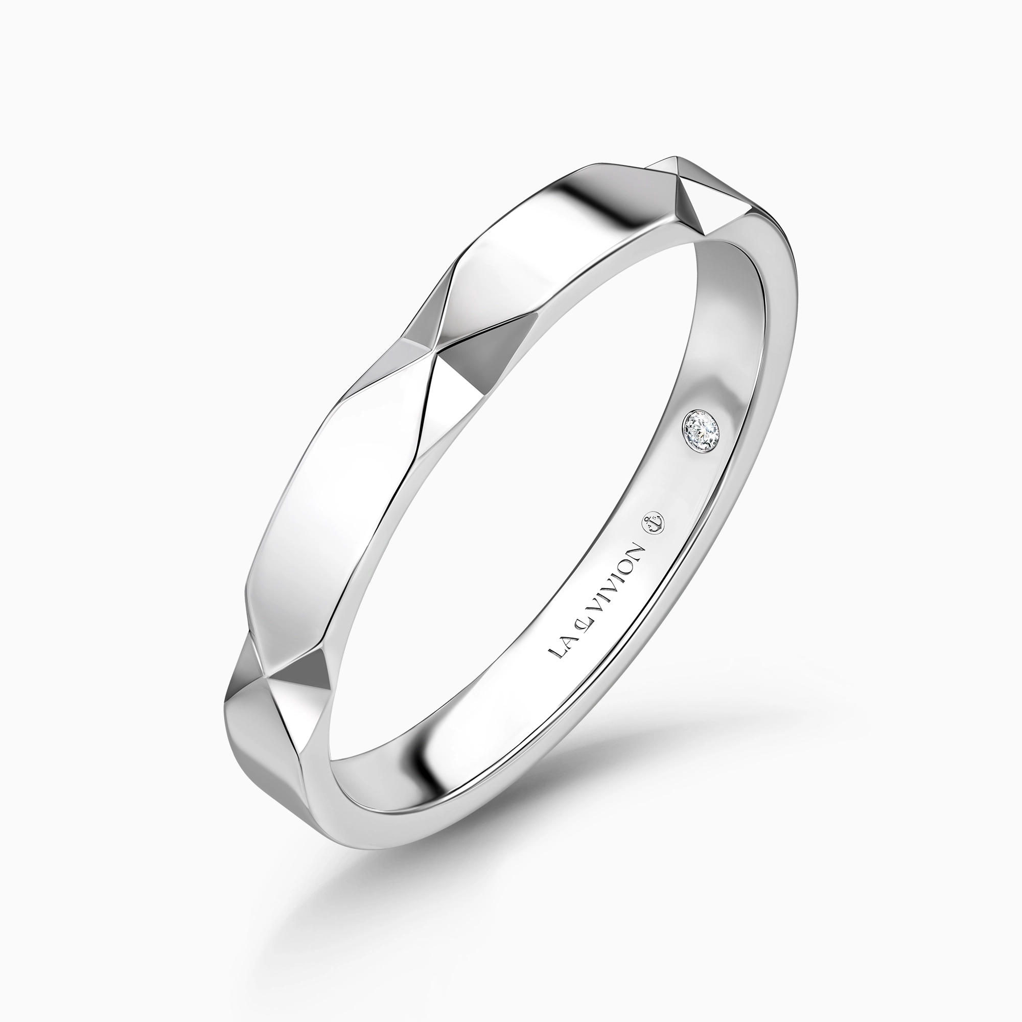 Пара обручальных колец «Duo Réflexion», артикул LVR1120WD_LVR1120MD