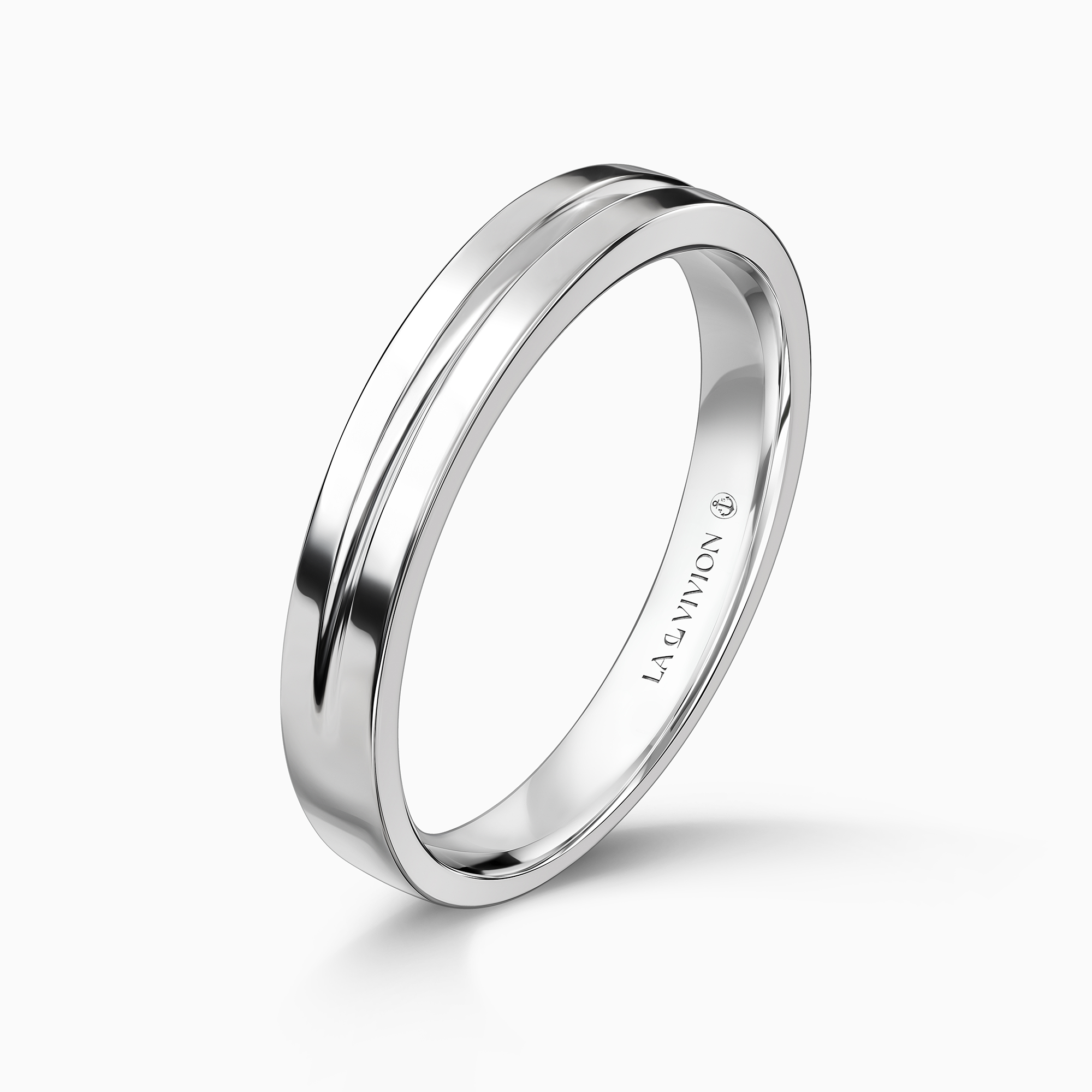 Обручальное кольцо мужское «Linea», артикул LVR1222M