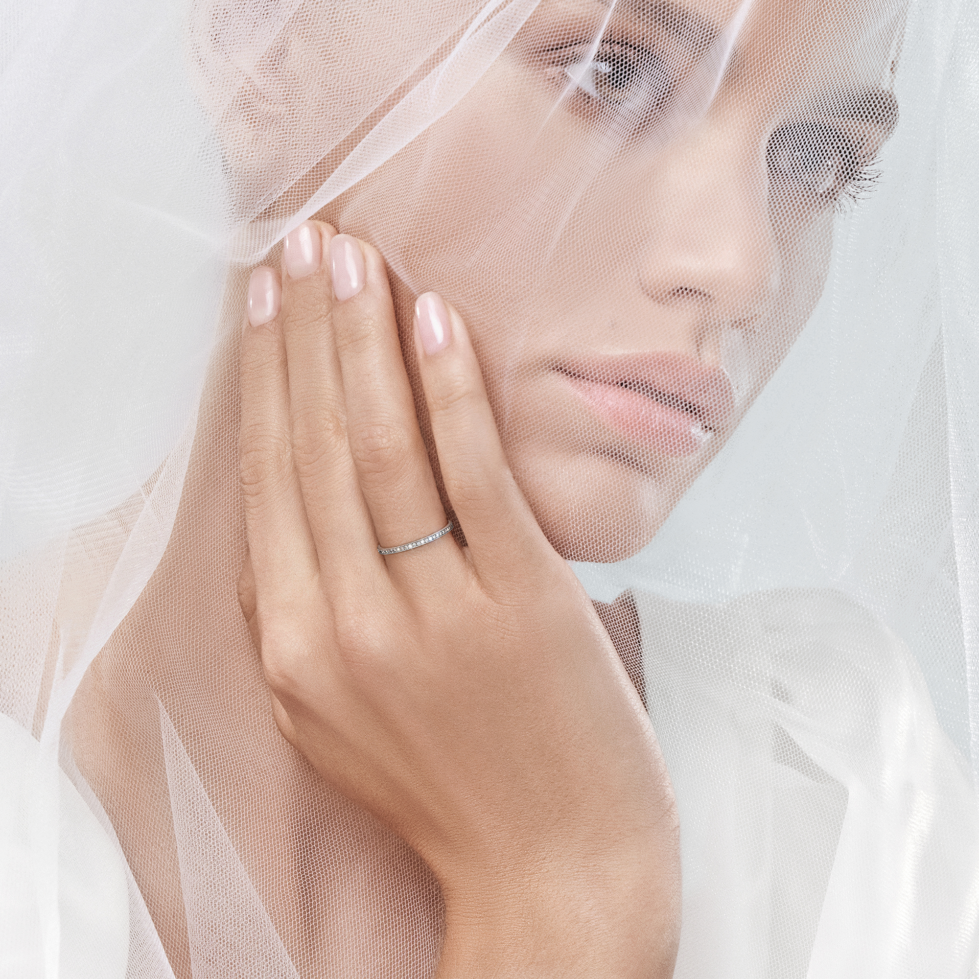 Пара обручальных колец «Duo Infinité» 0.21 карата, артикул LVR888WD_P830