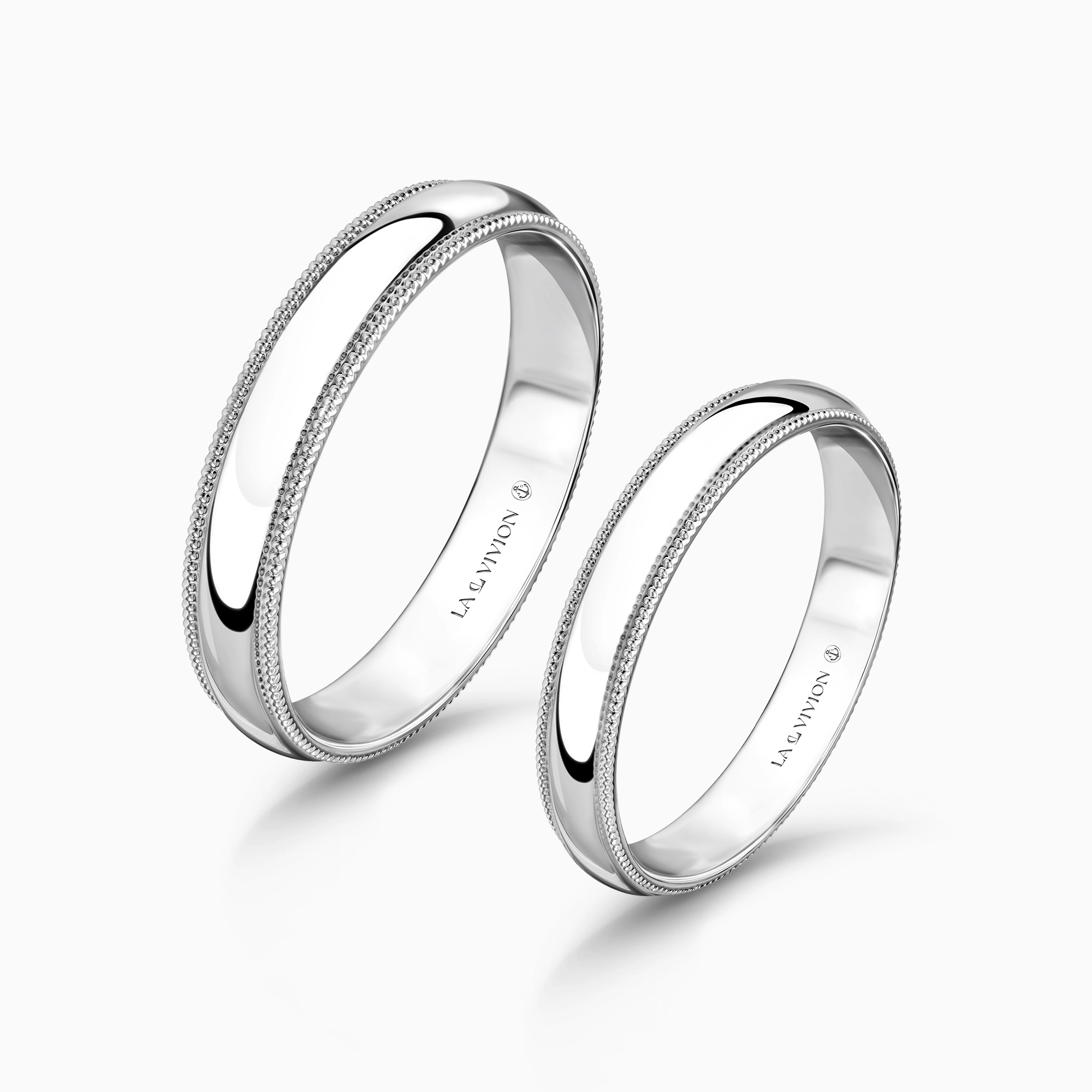 Обручальное кольцо женское классическое «Fidelité», артикул LVR895W