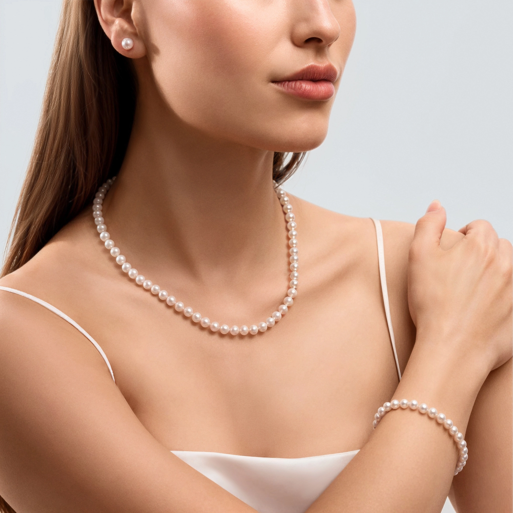 Комплект с жемчугом Freshwater, артикул SET0060XX06