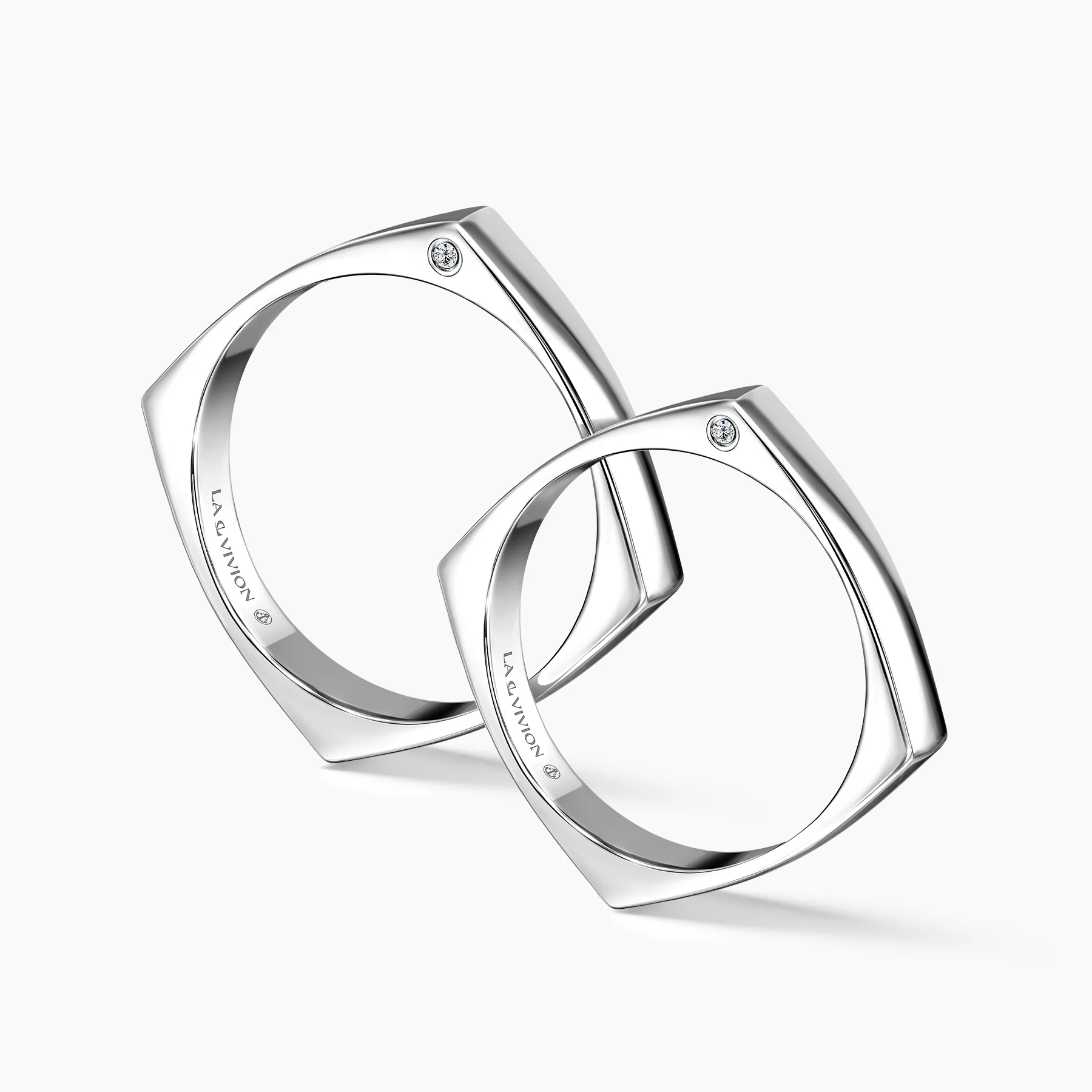 Обручальное кольцо Duo Élément (Дуэт Элемент)