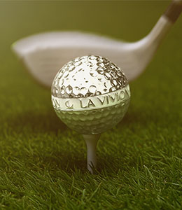 Драгоценные мячи LA&nbsp;VIVION на финале гольф-турнира